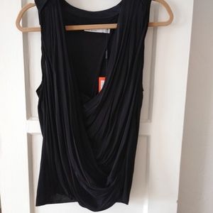 Karen Millen dressy drapey sleeveless top